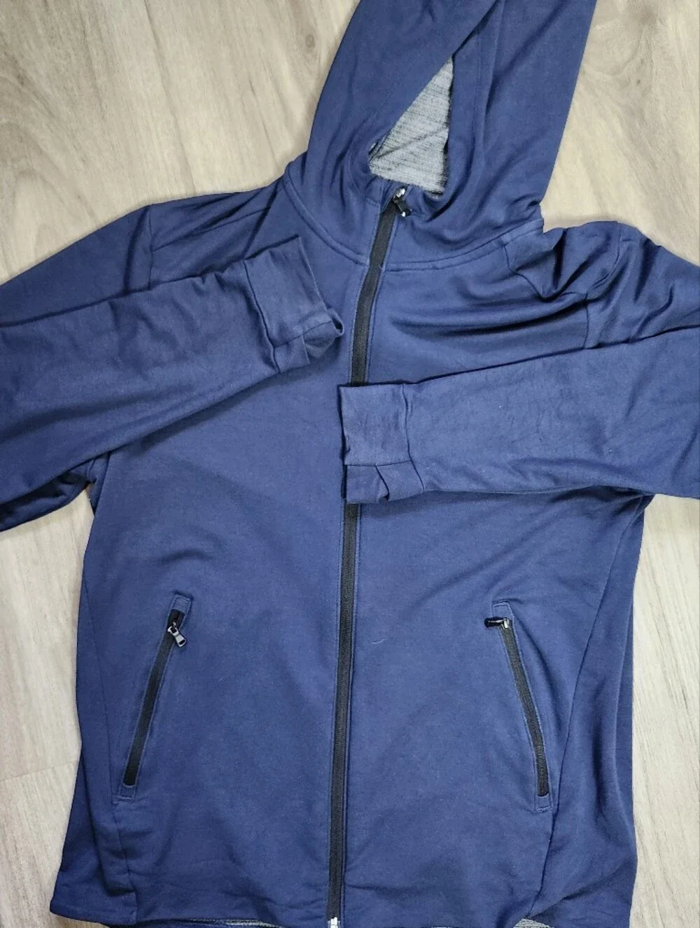Old Navy Active Zip Up Hoodie Mens Medium Soft Loungewear Lightweight Full  Zip